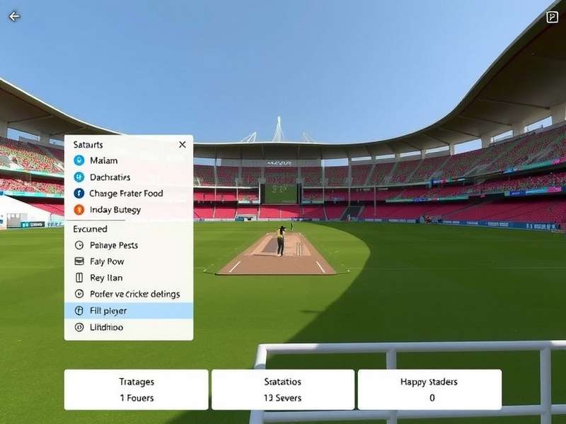 Indian VR Cricket Sensation Player Statistics